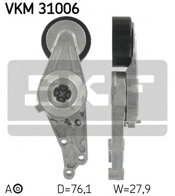 VKM 31006 SKF Натяжний ролик1